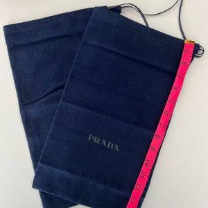 PRADA Woven Dust Bag